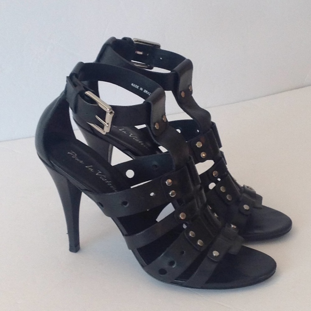 🍃🌹Pour La Victoire -Vero Cuoio 'Gladiator' Heels